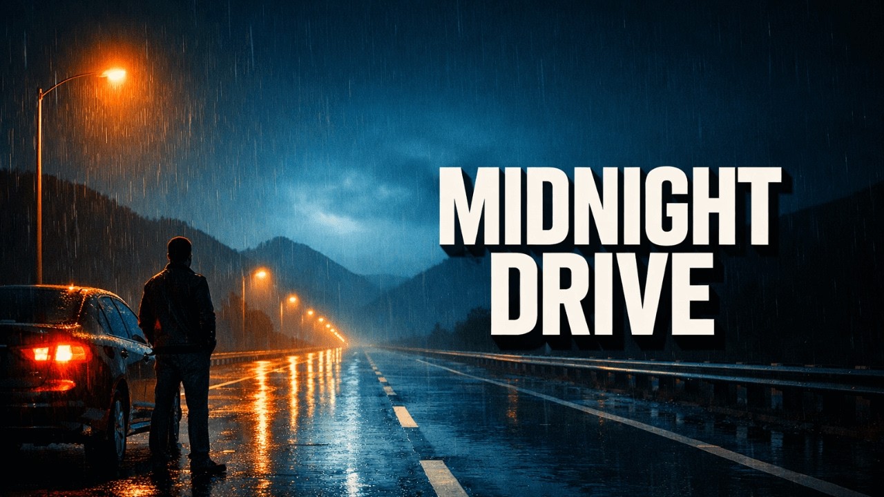 Midnight Drive – Lonely Blues Rock | Emotional Road Music