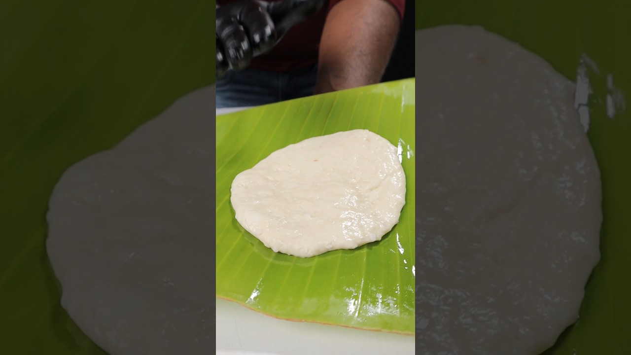 Sri Lankan Roti with Sambal 🥵🌶 #shorts