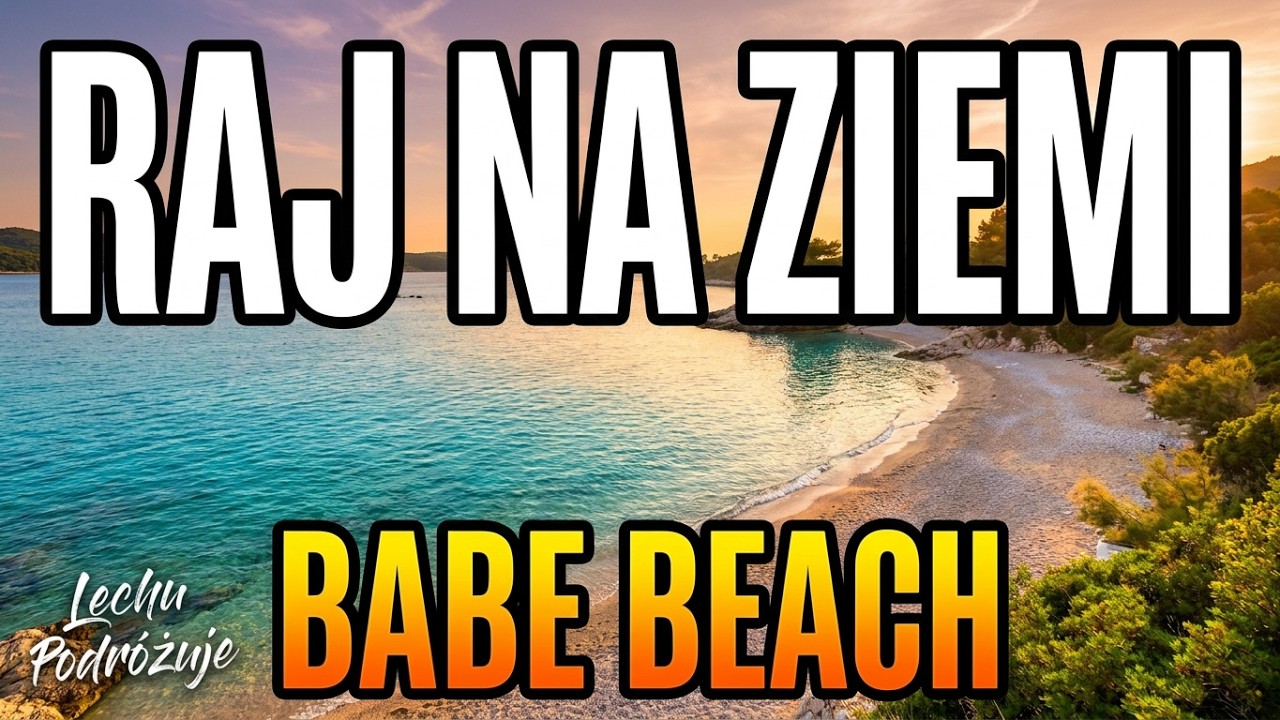 Najlepsza plaża w Novalja Babe Beach