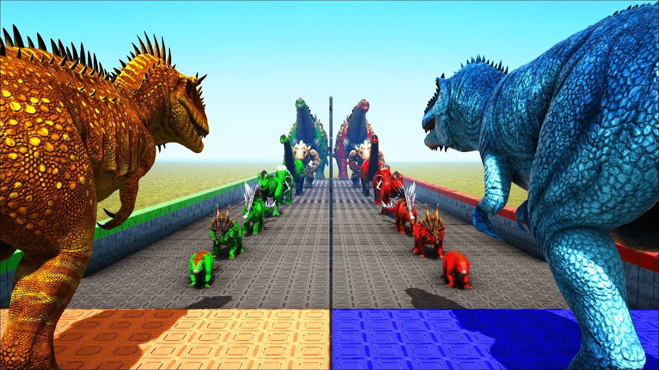 CARCHA VS GIGA | ARK DEATHRUN