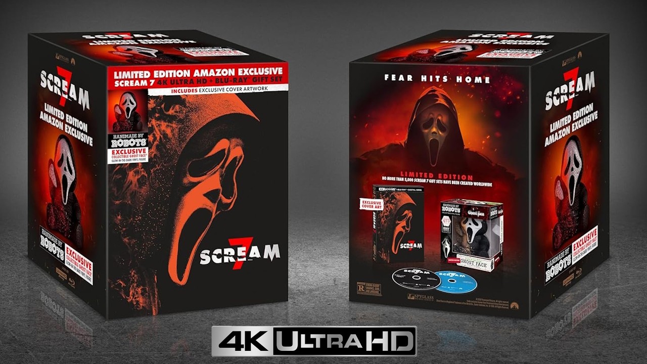 Scream 7 [4K UHD Blu-ray Amzn Exclusive with Handmade by Robots Ghostface] #4KUHD