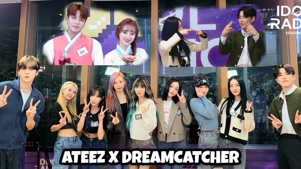 Dreamcatcher Ve Ateez 5 dakika Boyunca Bestie Oluyor 💅 DreamTeez Anları!