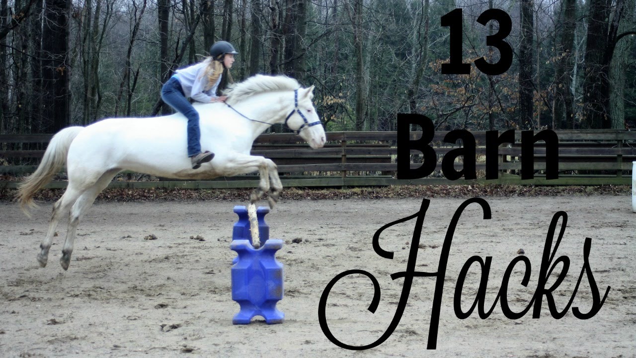 13 Barn Hacks | EquineCass