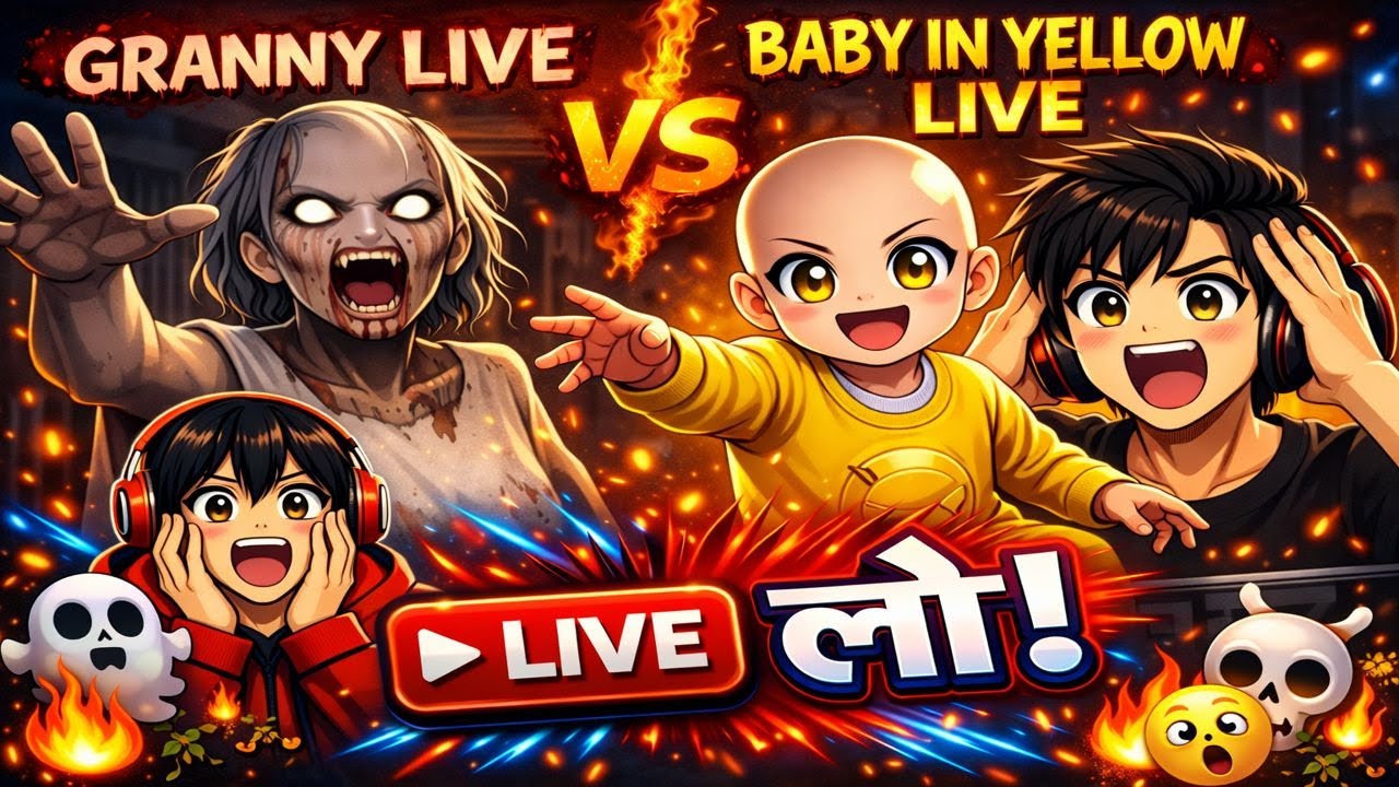 🔴 LIVE THE BABY IN YELLOW -- Lets play together! Live  (Portrait)