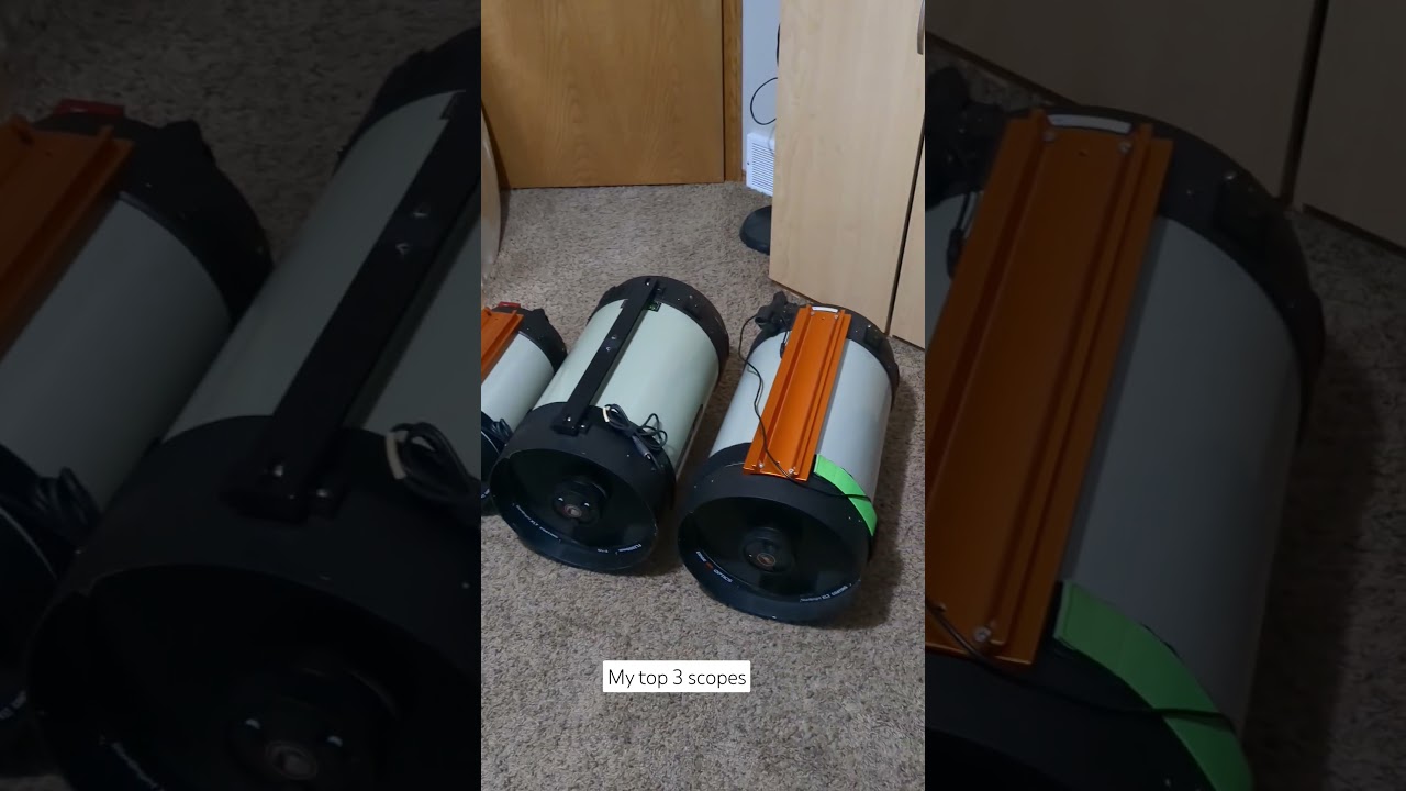 My favourite telescopes #astrophotography #telescope #celestron