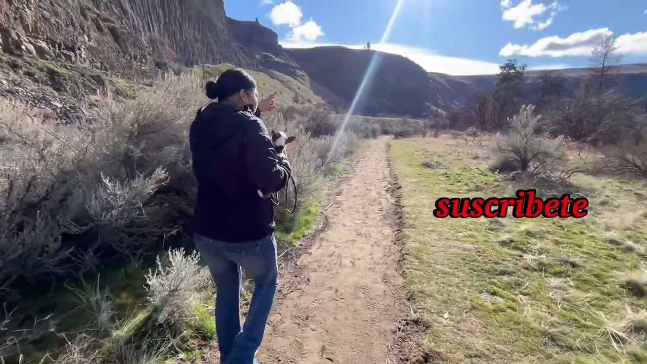 Que lugar tan bonito donde andamos entre Montez y rios
