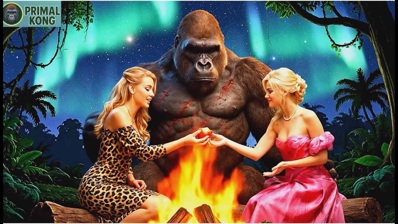 Girls Stranded In Life Million Years Ago Met King Kong And Faced To Prehistoric Tiger Wolf Ancestors