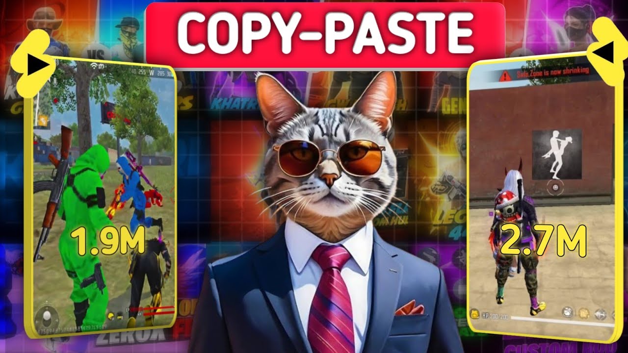 I UPLOADED FREE FIRE COPY PASTE VIDEO FOR 28 DAYS ! (Shocking Result 😱) 30 DAYS SHORTS CHALLENGE 🔥