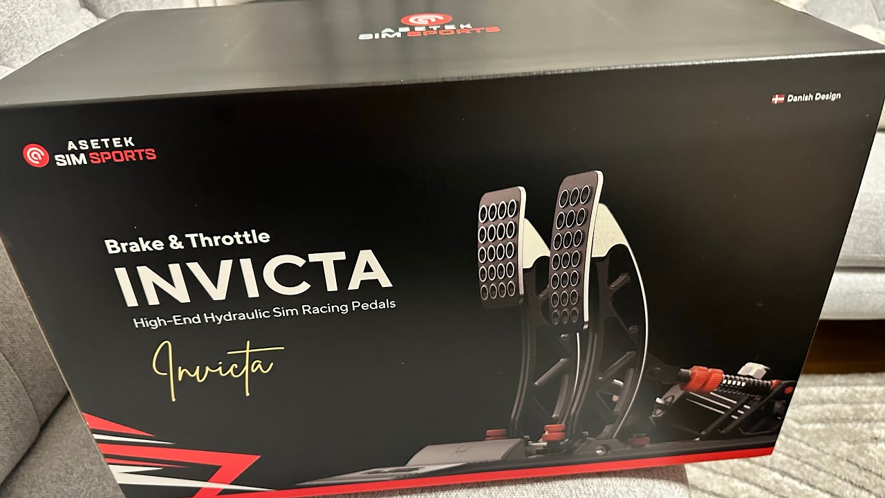 Asetek INVICTA Pedals - german