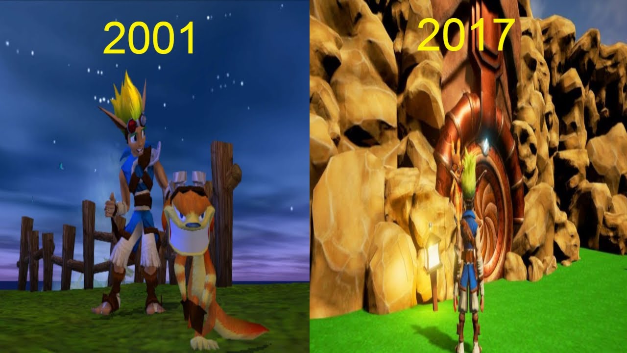 The Evolution of Jak and Daxter Games 2001- 2017