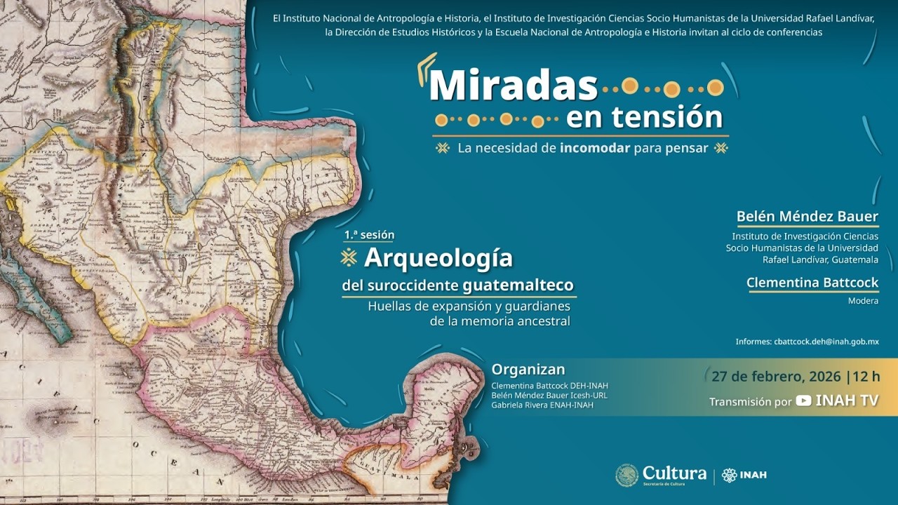 Arqueología del suroccidente guatemalteco | Ciclo de conferencias Miradas en tensión