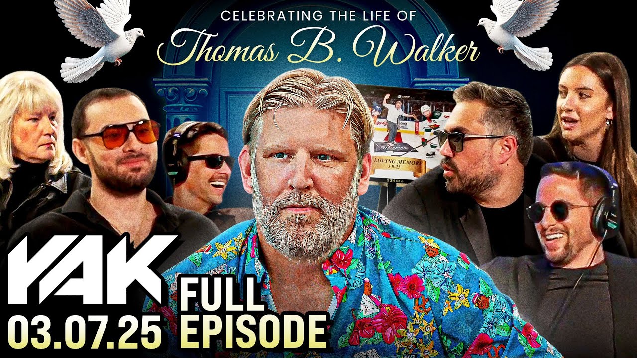 Barstool Drama ERUPTS in the Middle of Brandon's Funeral | The Yak 3-7-25