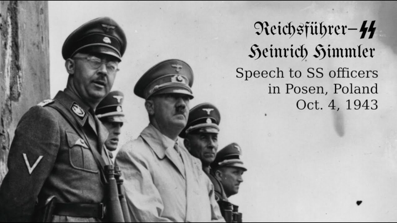 Posen Speech &mdash; Oct. 4, 1943 &mdash; Full Version