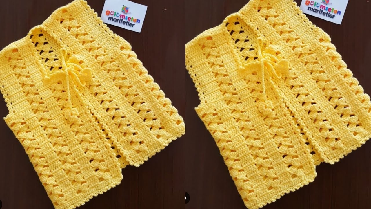Wow Very Simple Crochet Women Vest Sweater Full TUTORIAL ✨ Easy Pattern