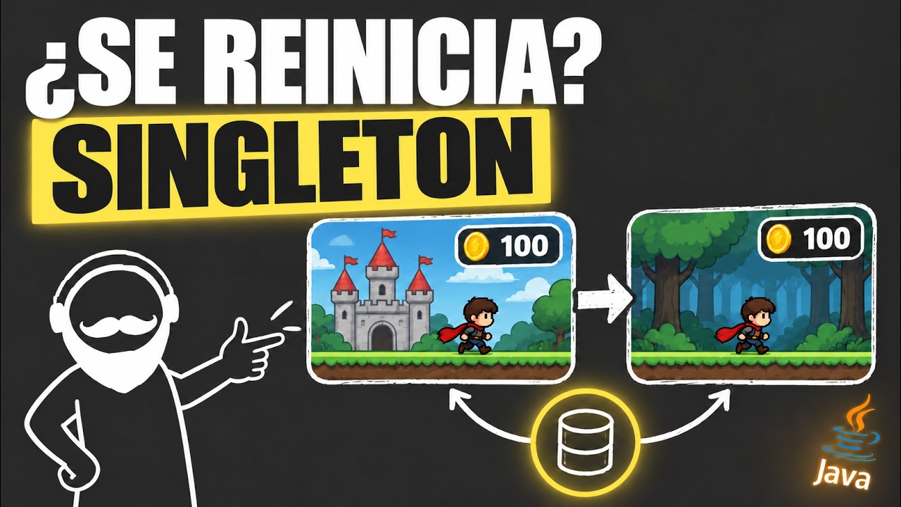 🔴 C&oacute;mo Implementar Facil el Patr&oacute;n SINGLETON en Java