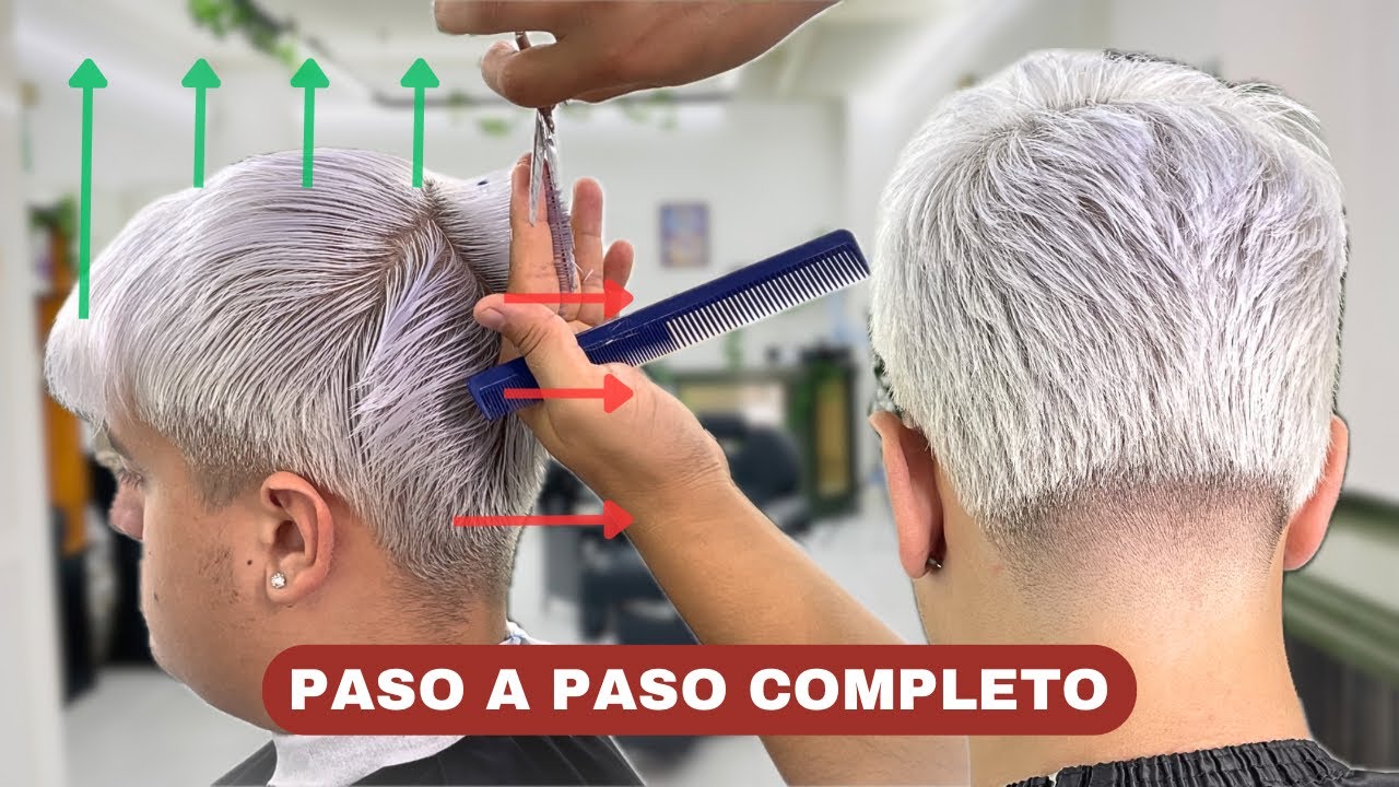 Aprende a CORTAR CON TIJERA - CURSO DE BARBER&Iacute;A