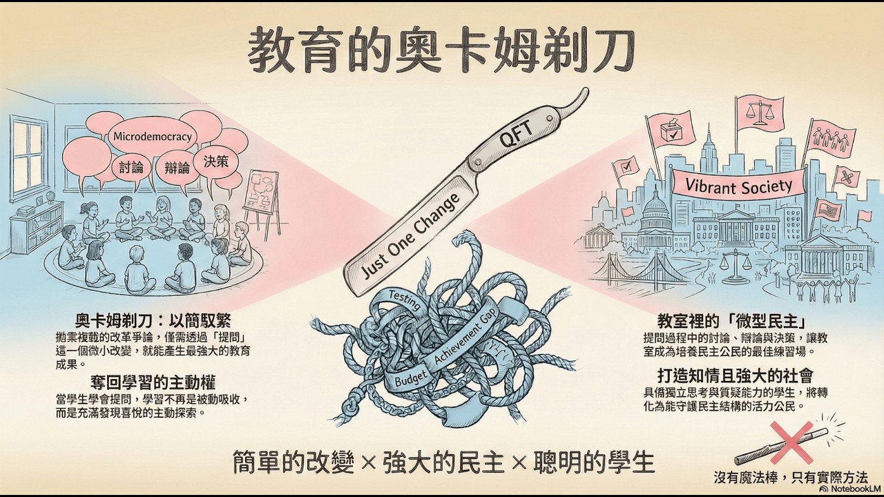 自主學習的提問技巧 Last Lesson：提問：教育的奧卡姆剃刀