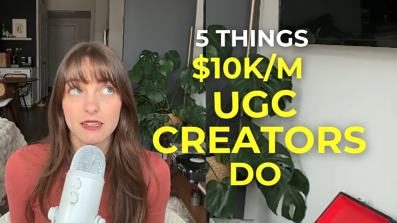 How to Become a $10k/Month UGC Creator (Step-by-Step Roadmap)
