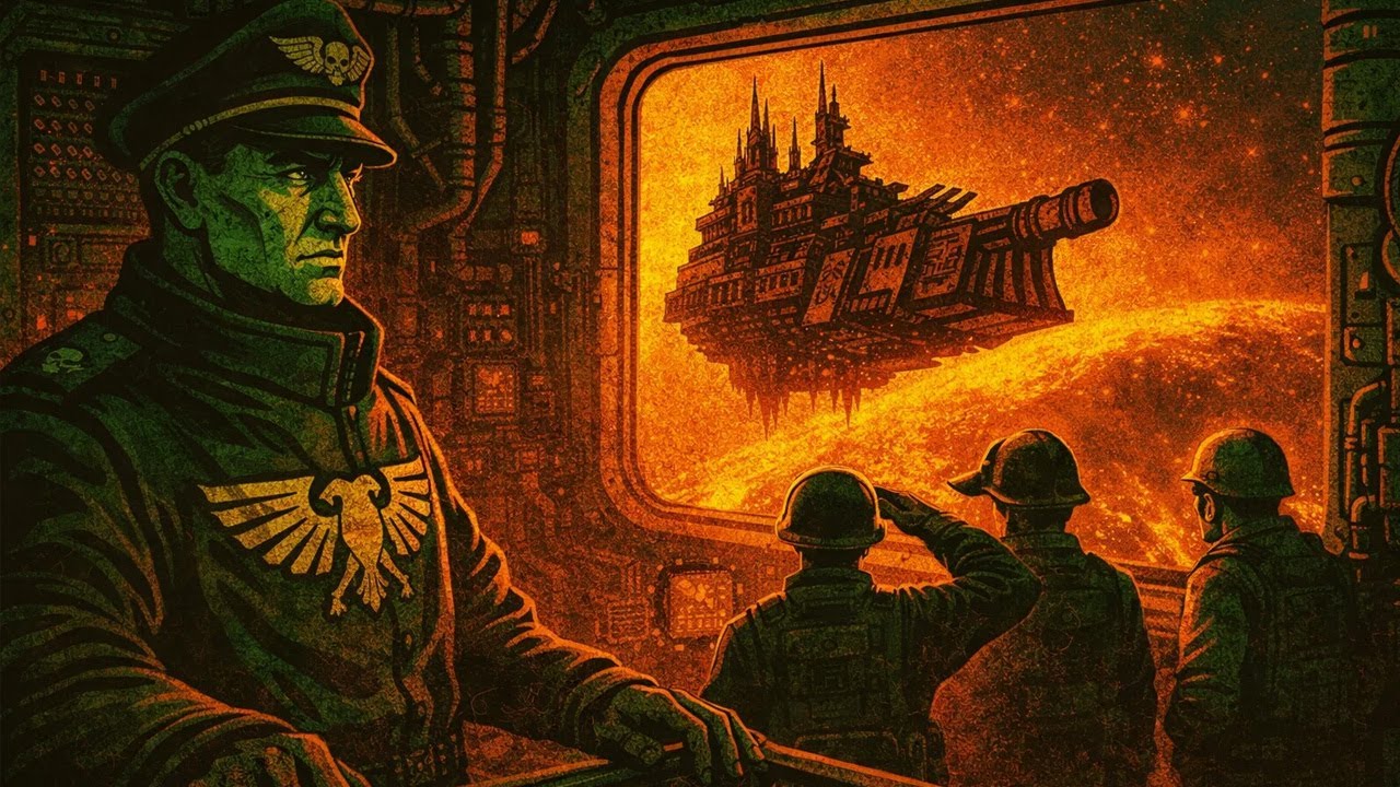 Jaké to je žít na imperiální bitevní lodi ve hře Warhammer 40K