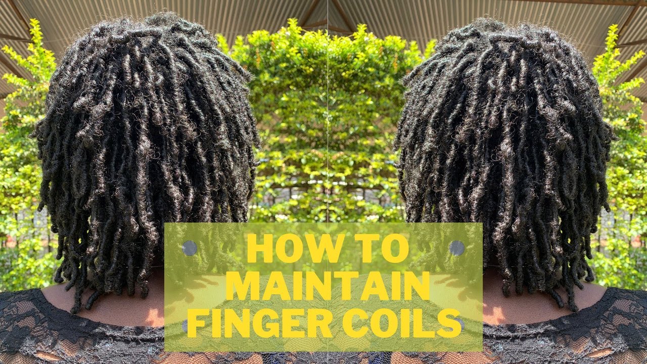 How to Maintain Finger Coils on Natural Hair