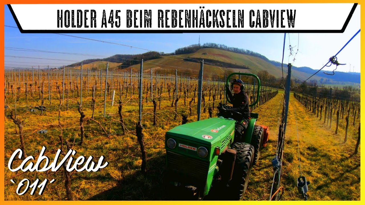 CabView 🚜 - Holder A45 Rebenhäckseln - `Let´s Drive 011´ - [Eschenauer] - [HD/2K]