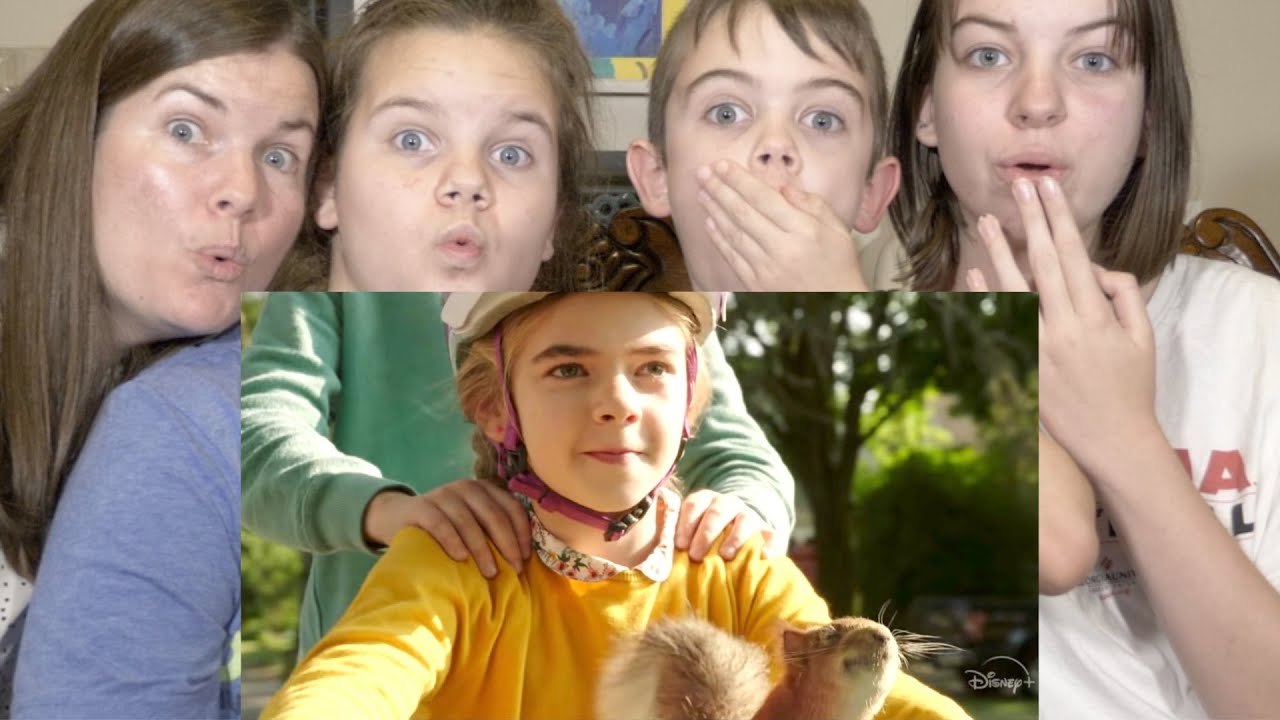 FLORA AND ULYSSES | TRAILER REACTION