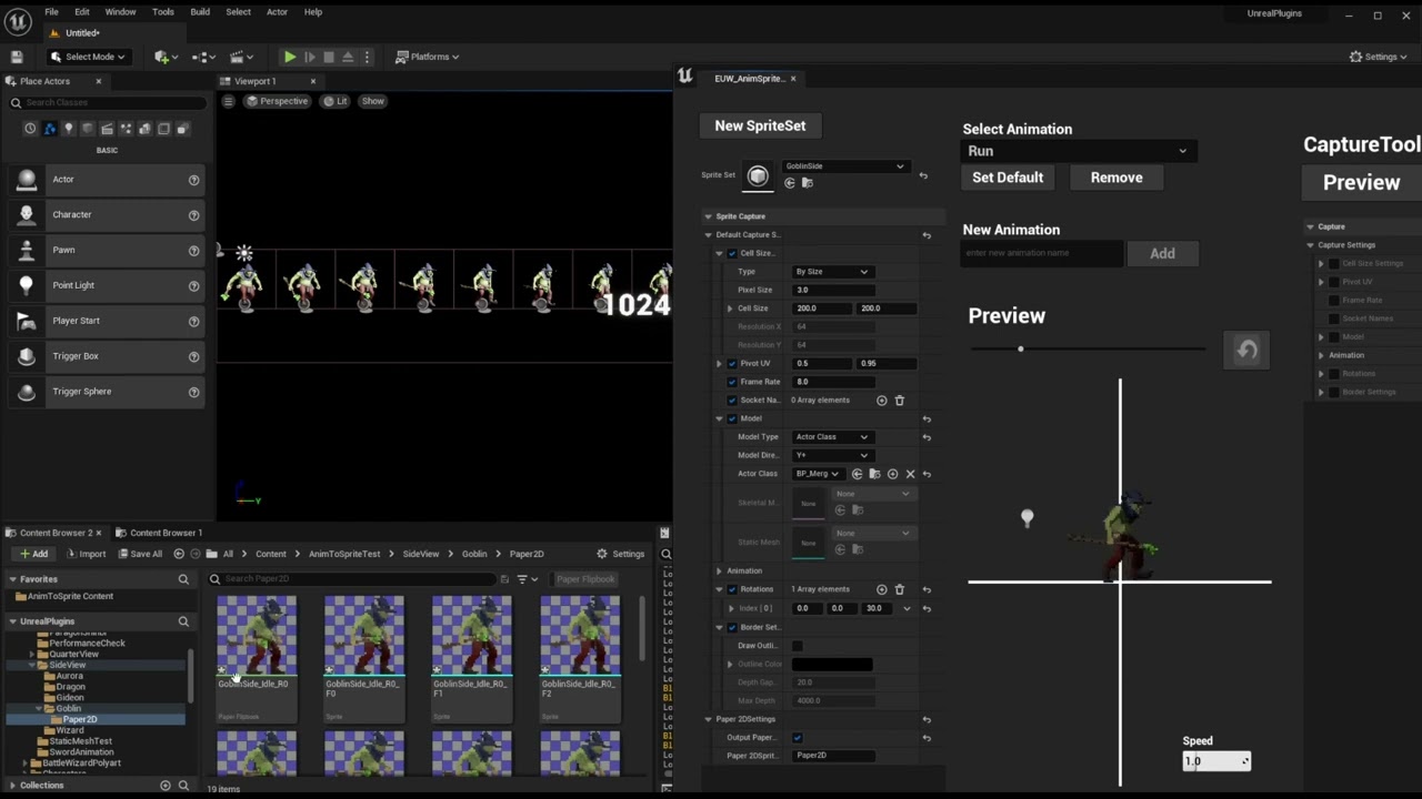 AnimToSprite Paper2D