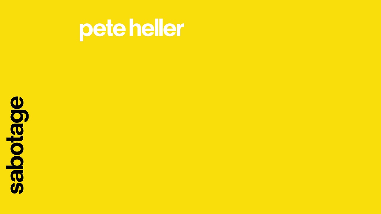 Pete Heller - Sabotage (Kamisshake Remix) [Official Audio]