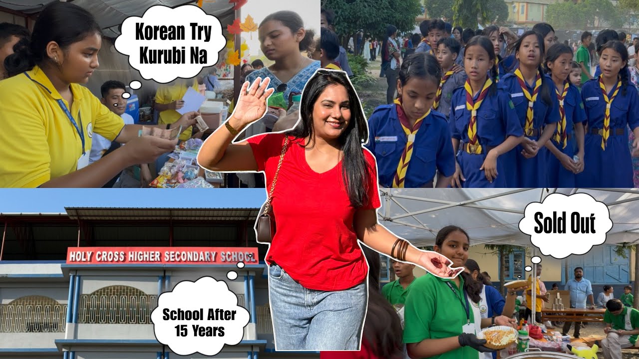 Crashed Auto 🚖 Food Stall at School 🌯 Nagaland Diaries