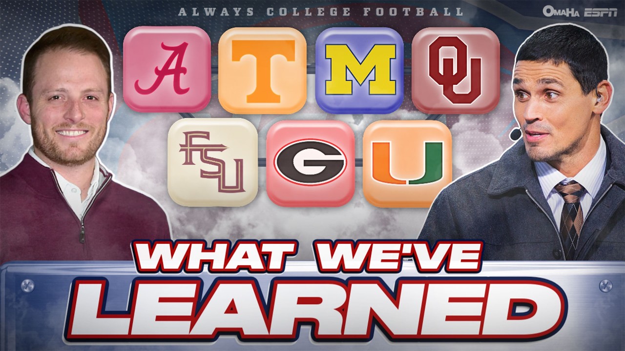Greg McElroy & David Pollack talk Nebraska, LSU, Miami, Oklahoma & MORE | Always College Football