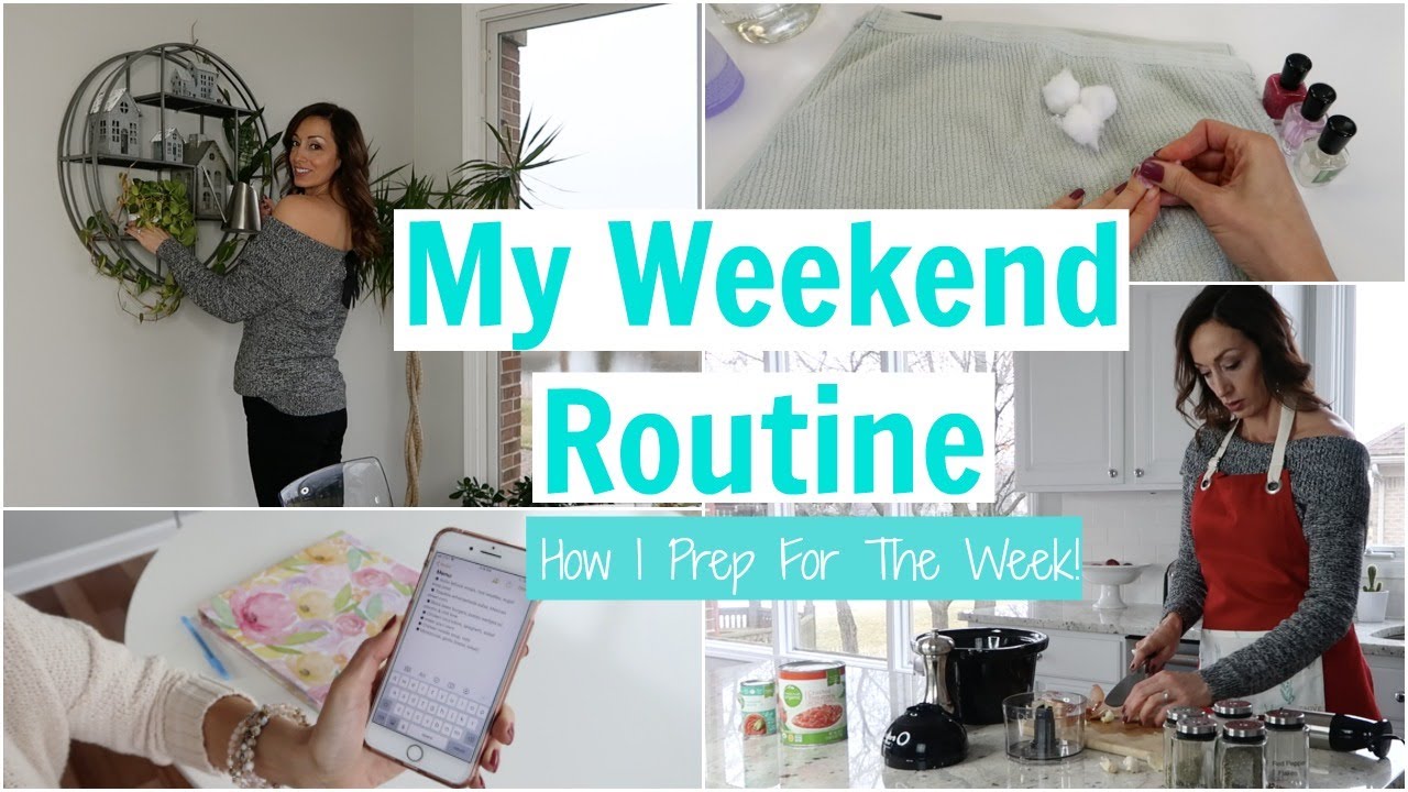 My Productive Weekend Routine | How I Prep For The Week