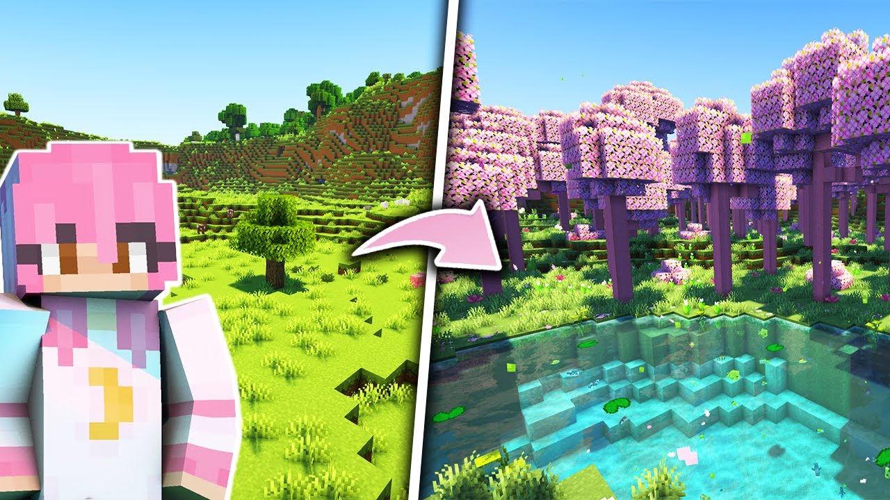 I Built My Own Custom Biome In Vanilla Minecraft!