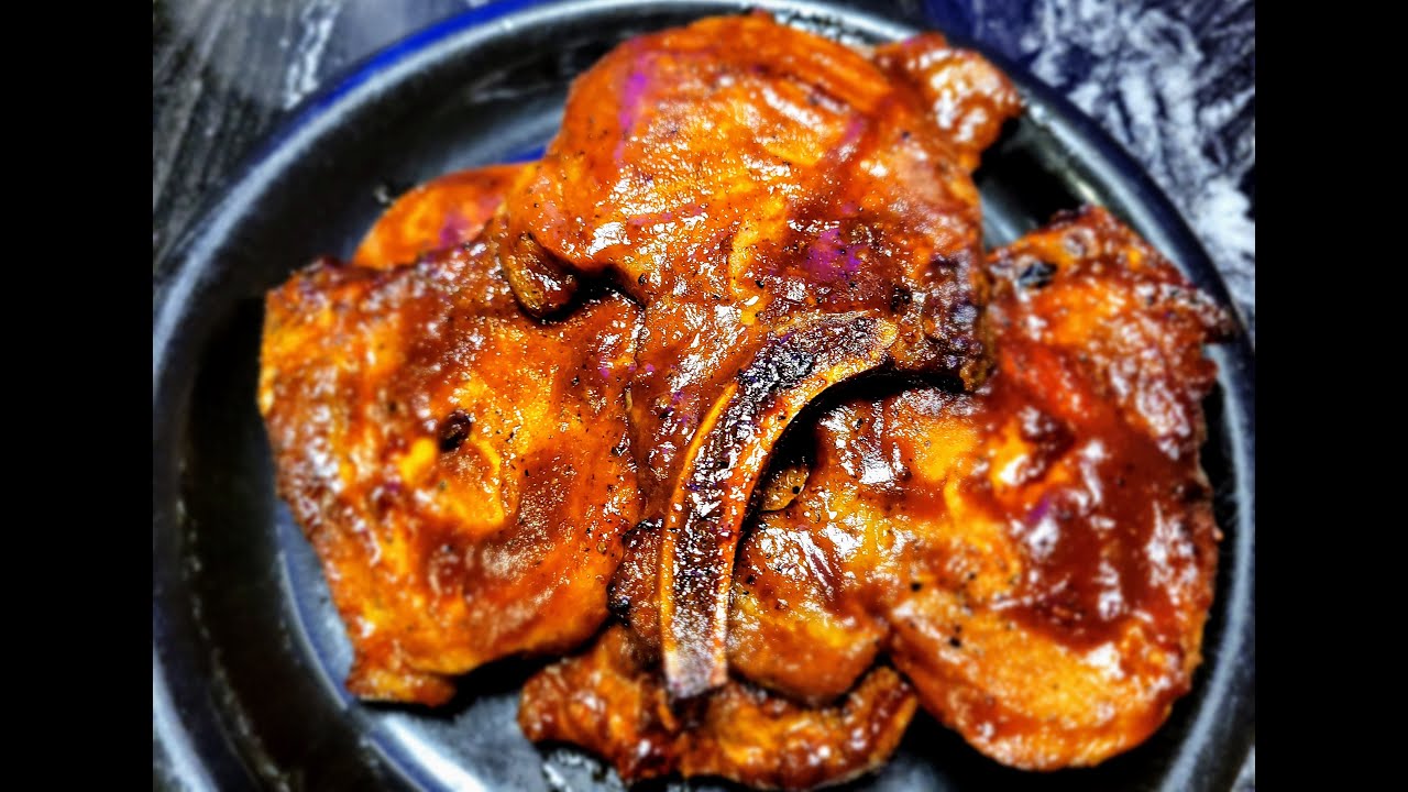 OVEN BAKED BARBEQUE PORK CHOPS
