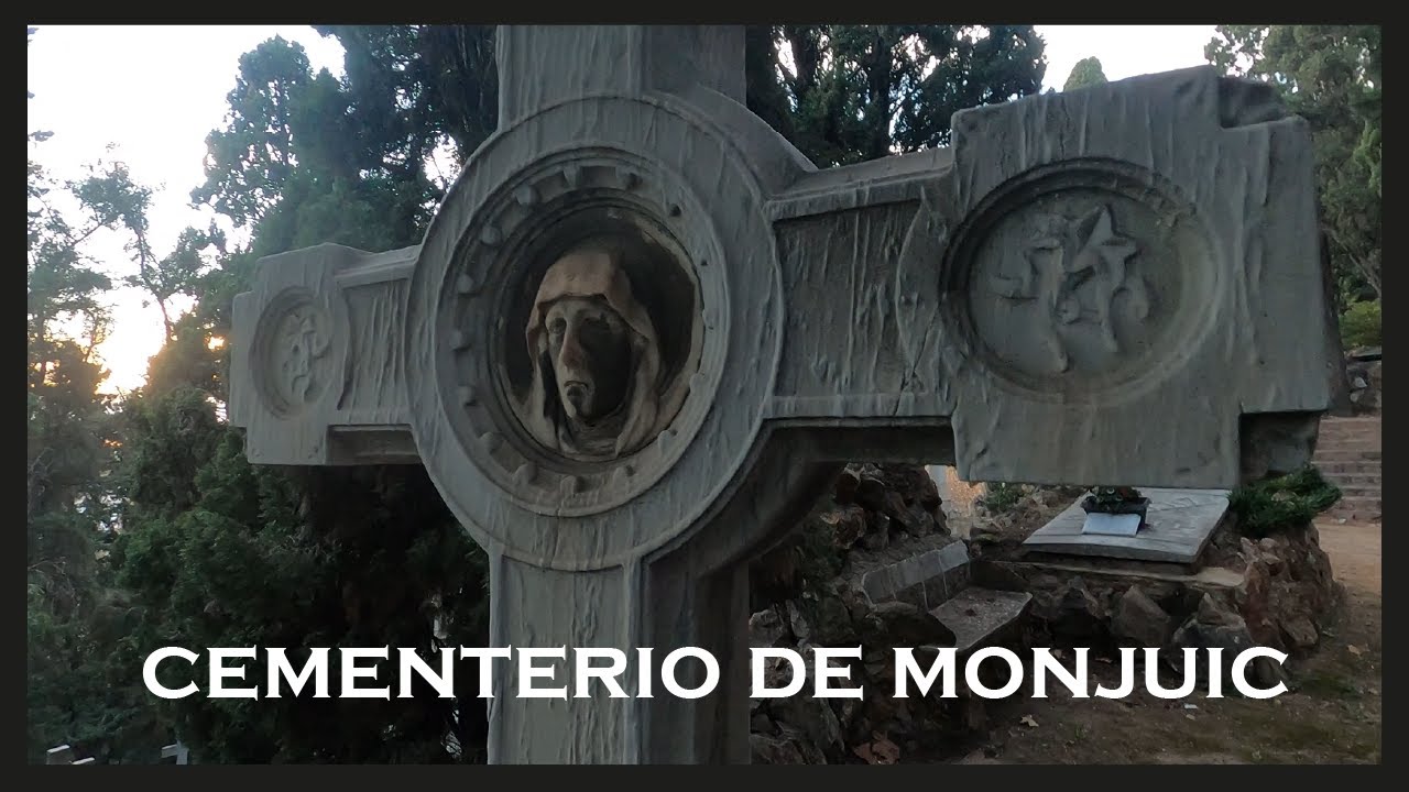 Uno de los CEMENTERIOS MÁS BELLOS Y BONITOS. El más grande de Barcelona. MONTJUIC #00 Cementerios