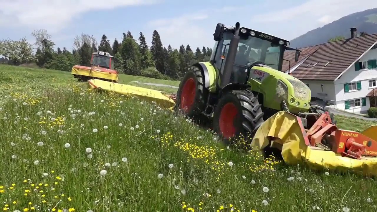 Steyr / Claas / Lindner / Carraro / Heuen 1. Schnitt 2018