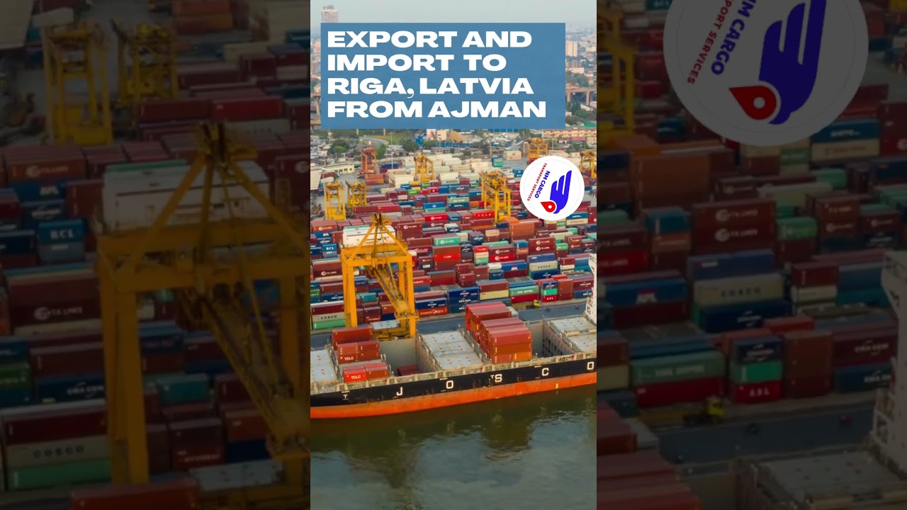 Delivery to Riga, Latvia From Ajman#cargoshipping #internationalshipping