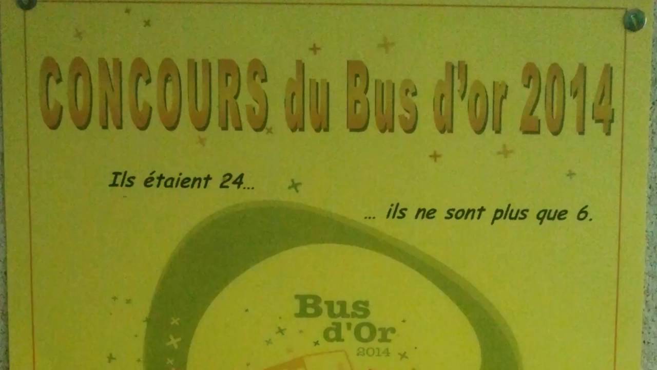 bus d'or 2014 - qualification &agrave; la Beaujoire &agrave; Nantes