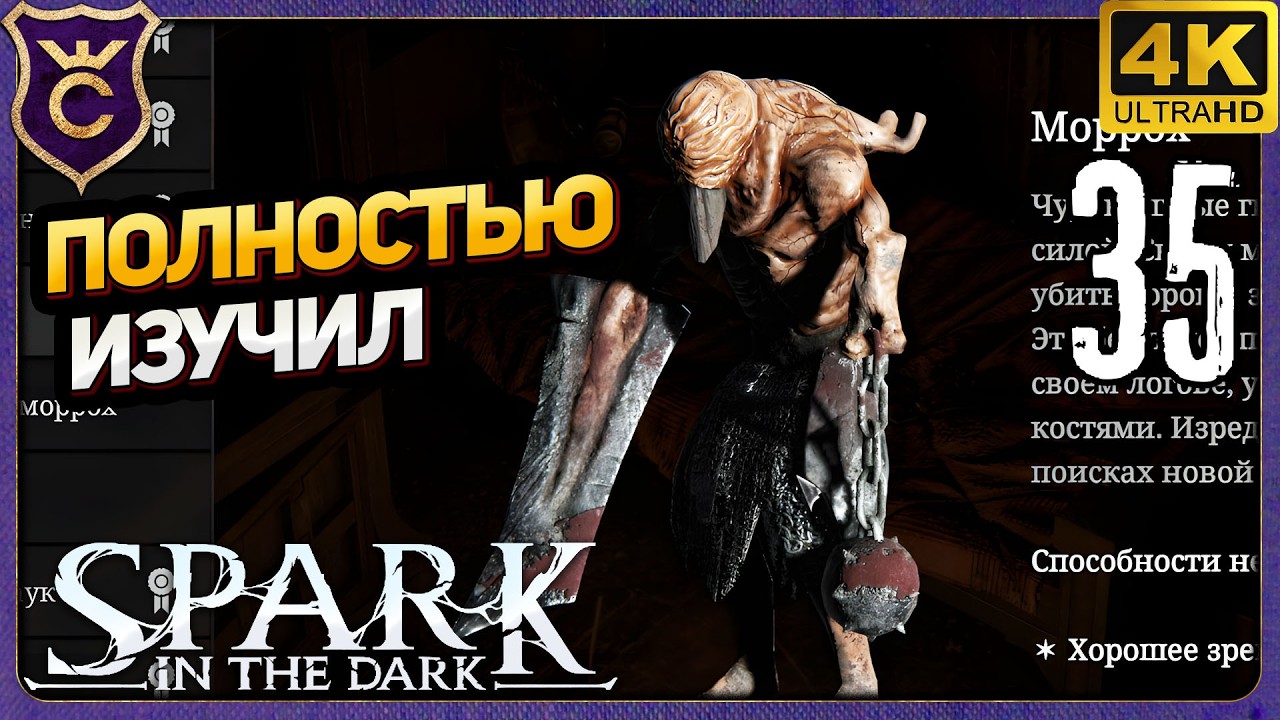 ПОЛНОСТЬЮ ИЗУЧИЛ МОРРОХА! 35 Spark in the Dark