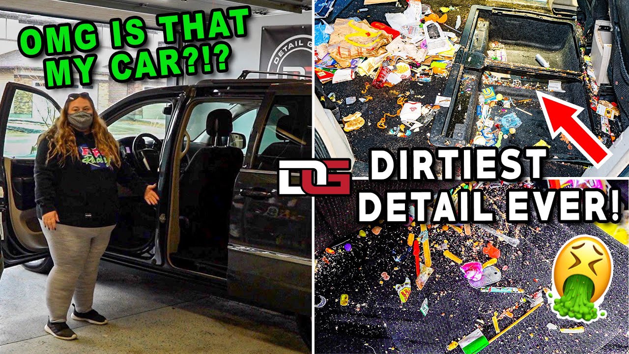 Deep Cleaning The Nastiest Van EVER! | INSANE 17 Hour Detailing Transformation! | The Detail Geek