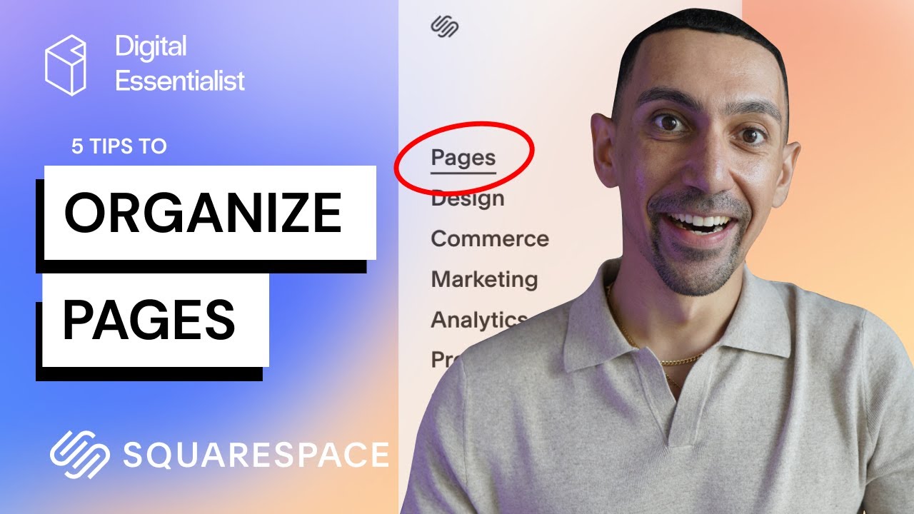 Squarespace 5 Tips For Organizing Your Pages