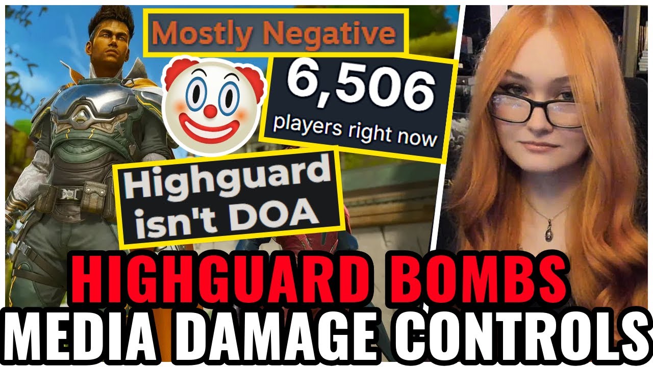 Highguard BOMBS & Shills SEETHE, Game Loses 94% Of Players & Scores Tank While Media DAMAGE CONTROLS