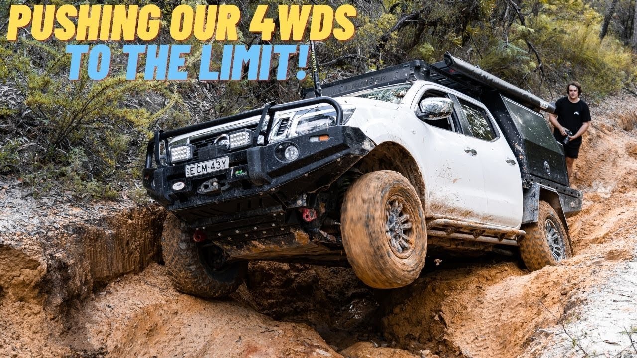 THE TRACKS THAT SCARE ME! Epic 4wding in Coffs Harbour Australia 2021. Hilux vs Navara vs MUX