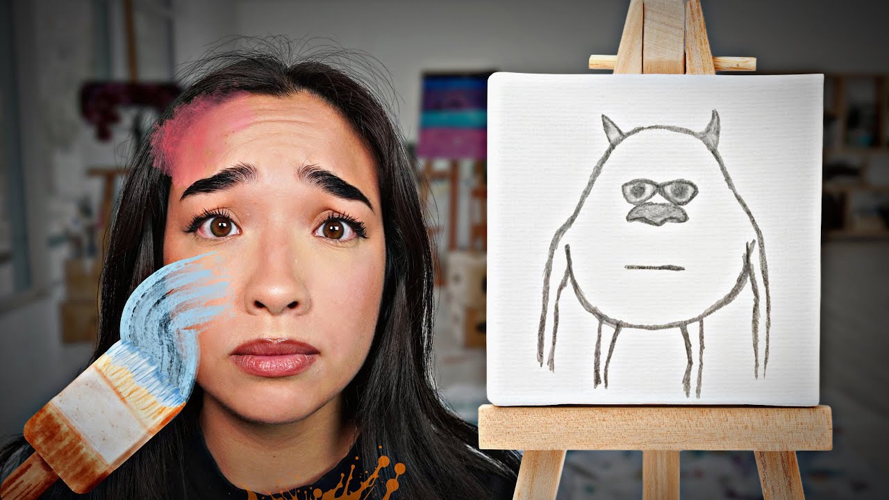 Dailės pamoka&hellip; GONE WRONG😭😱| DEMINO | Pildyk