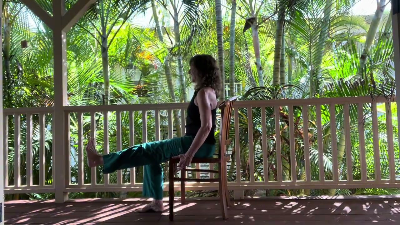 Chair Yoga for Beginners | 6-Minute Seated Core Strength Practice