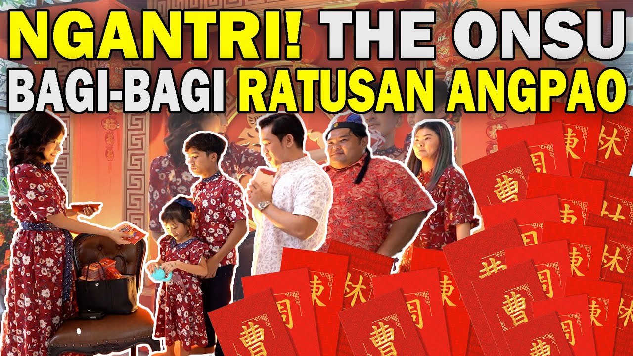 The Onsu Family - Spesial IMLEK Bagi-Bagi ANGPAO Sampe GAK MUAT di Tas