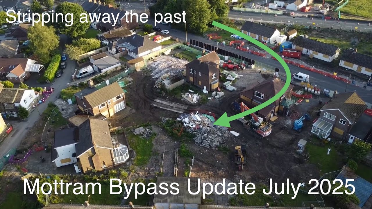 Mottram Bypass update July 2025 | A57 link roads Project