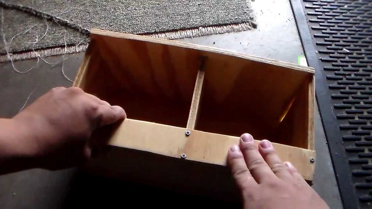 Button Quail: Nest Box