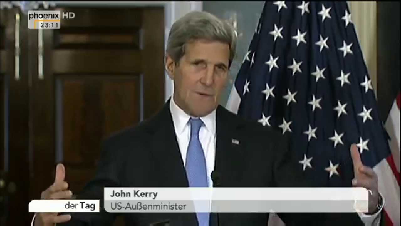 Kampf gegen IS: John Kerry zum Vorgehen in Kobane am 08.10.2014