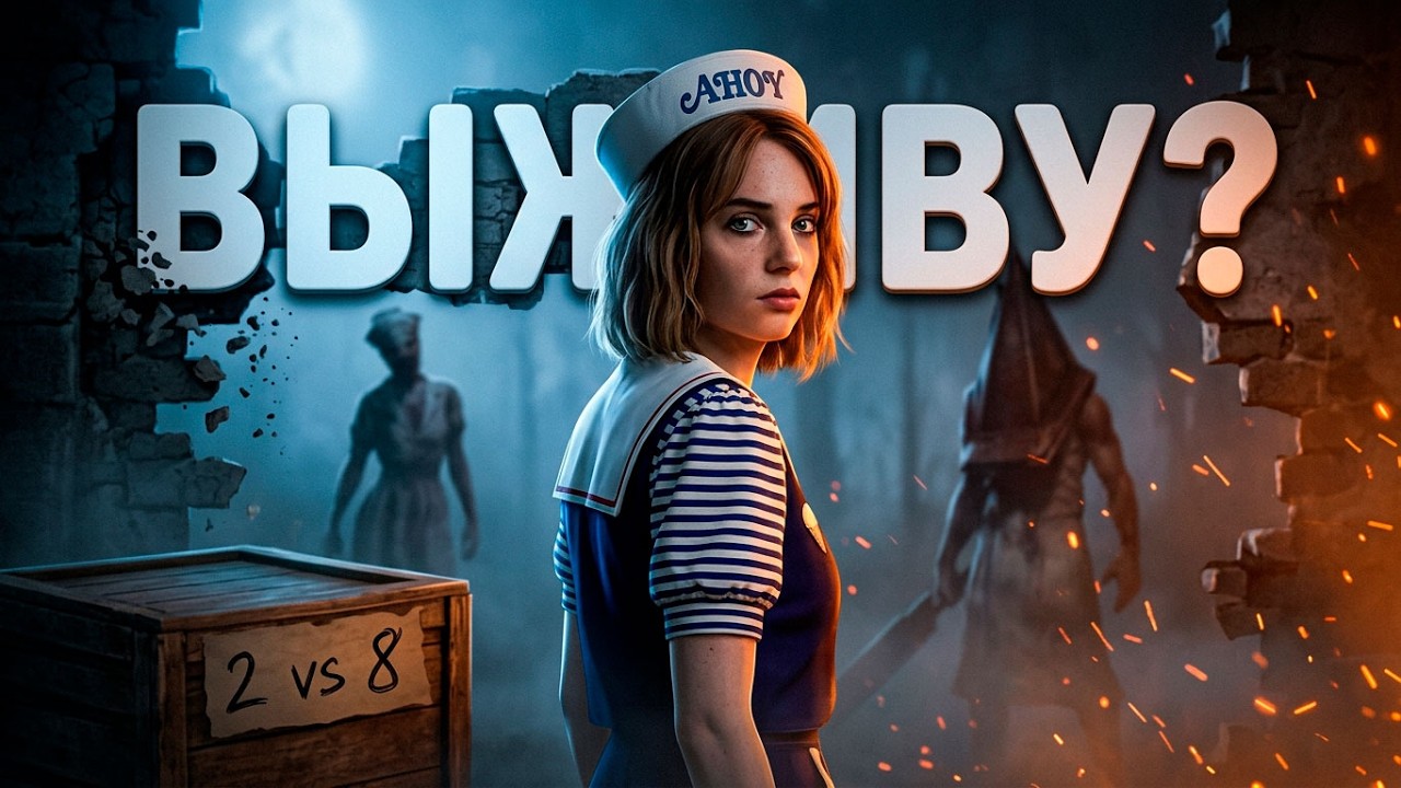Робин в 2 на 8 DbD | Сможет ли выжить? Новый Скин Нэнси Уиллер