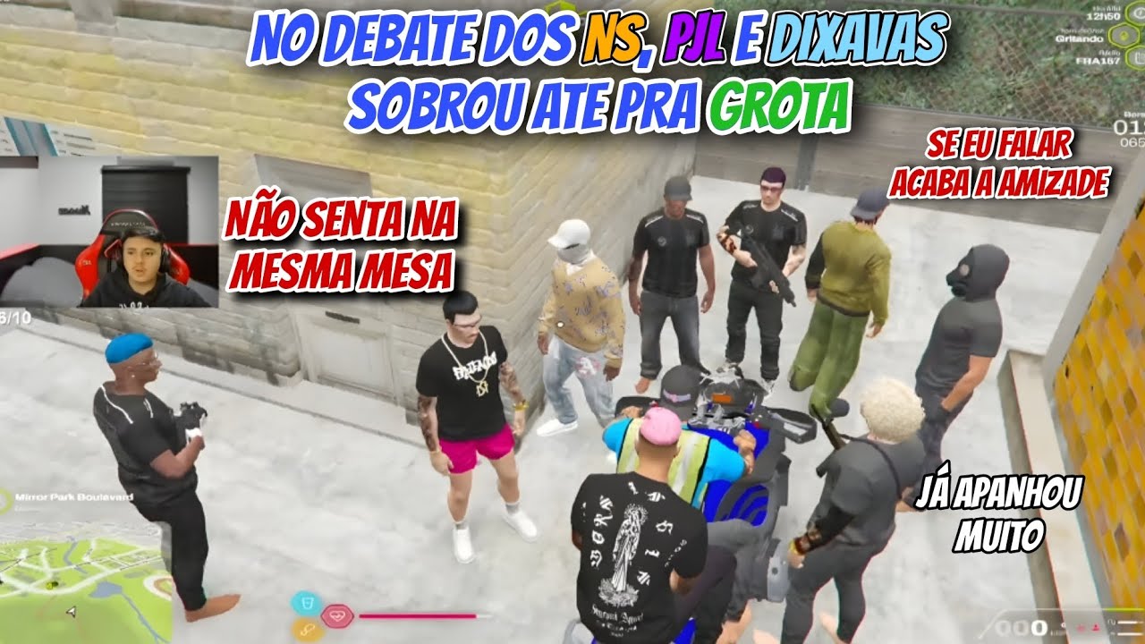 CONVERSA SAUDÁVEL ENTRA OS NS PJL E DIXAVAS SOBROU ATÉ PRA GROTA KKKKKKK